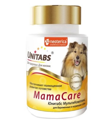Витамины для беременных собак Юнитабс
