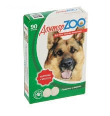 Витамины для собак Доктор Зoo с протеином /здоровье и красота/ 90 т.