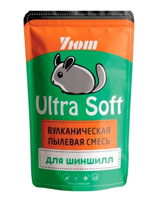 Вулканическая смесь для шиншилл Уют Ultra Soft
