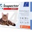 Капли Инспектор Квадро для кошек до 4 кг 1 пипетка