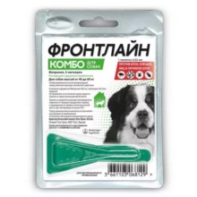 Капли Фронтлайн Комбо для собак от блох и клещей 40-60 кг