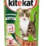 Корм влажный для кошек KiteKat кролик в соусе пауч, 85 гр.