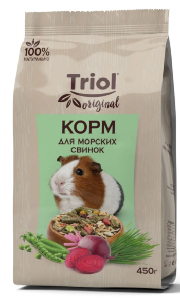 Корм Triol Original для морских свинок, 450 г