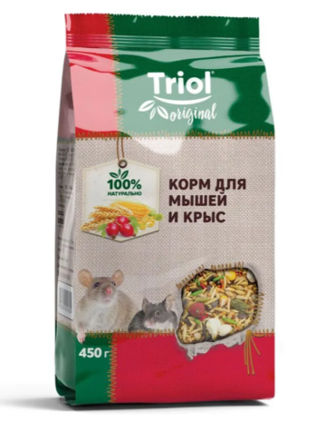 Корм для мышей и крыс Triol Original, 450 г