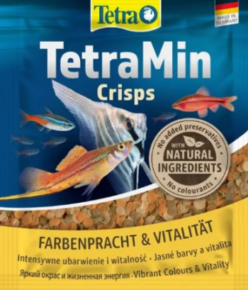 Tetra TetraMin Crisps корм-чипсы для всех видов рыб, 12 г