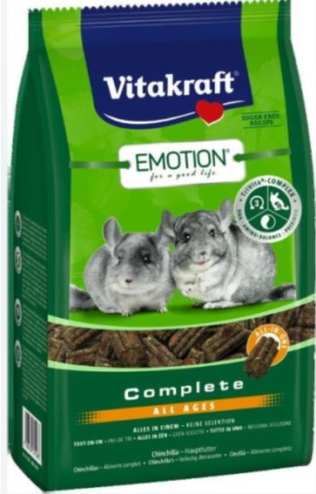 Корм для шиншилл COMPLETE ALL AGES, 800 г